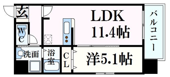 ソル高松の物件間取画像